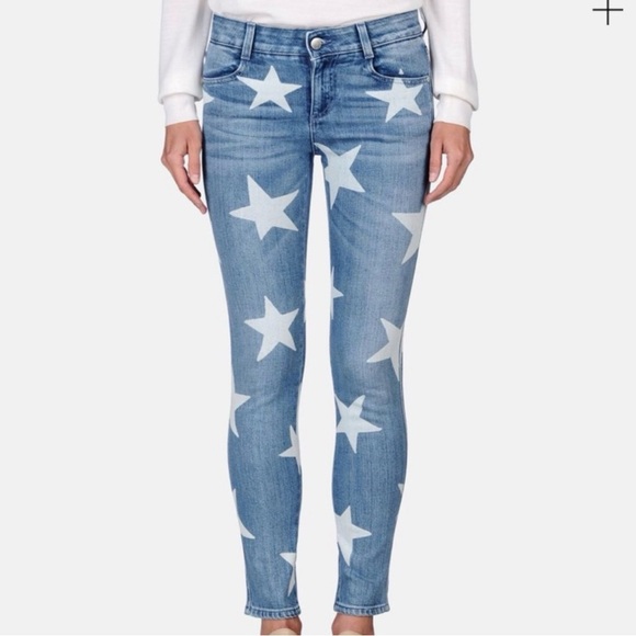 Stella McCartney Denim - Stella McCartney Star skinny jeans